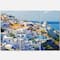 Designart - View of Fira Town Santorini - Abstract Wall Art Canvas
